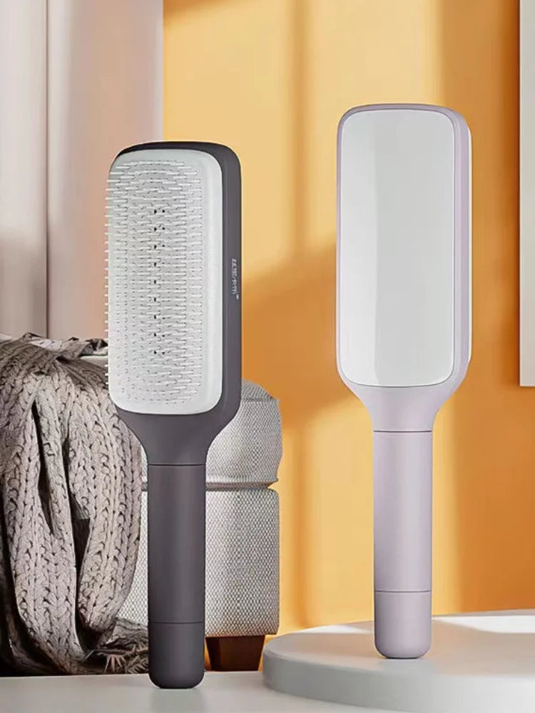 PurePress セルフクリーニング・パドルブラシ